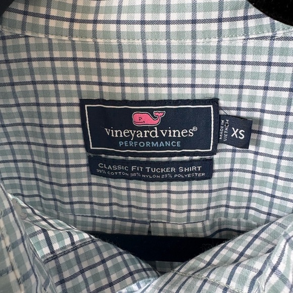 Vineyard Vines Blue Casual Button Down Shirt - Picture 2 of 6